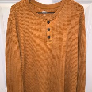 Brown long sleeve tee
